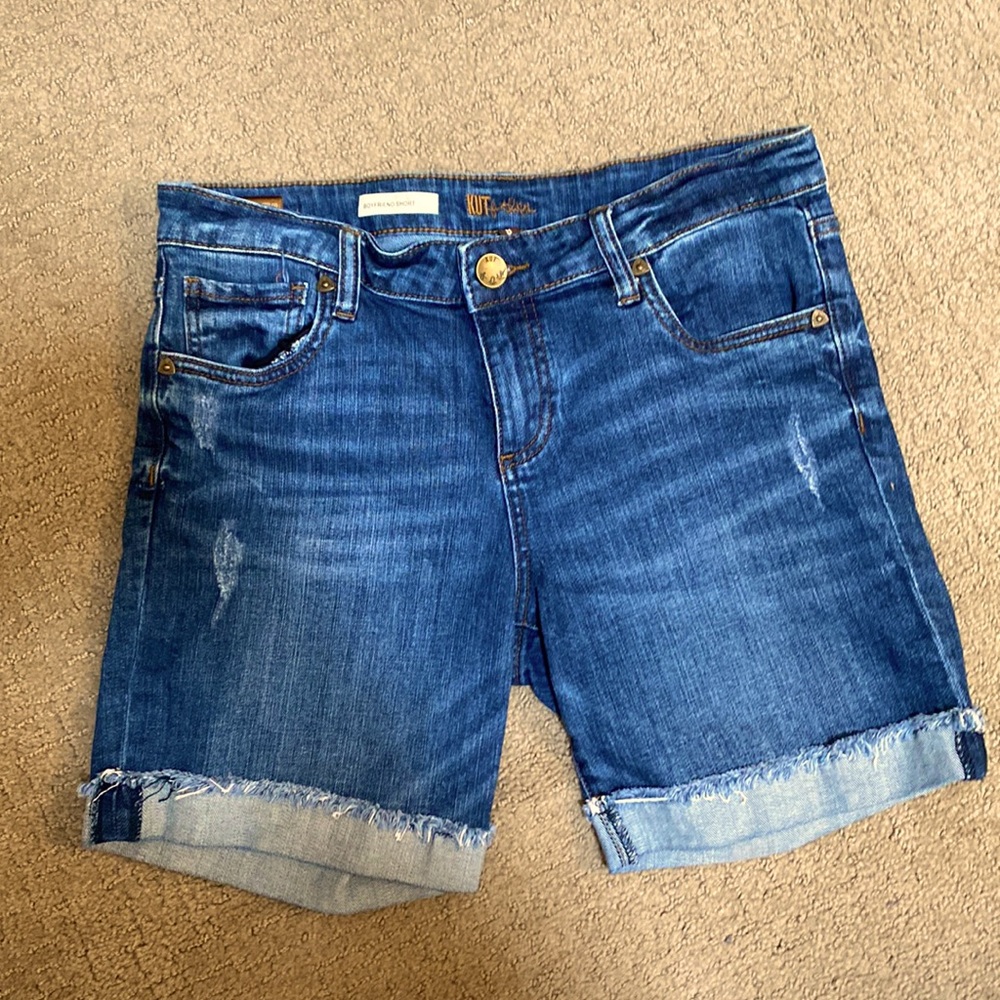 Kut from the Kloth boyfriend shorts, size 8